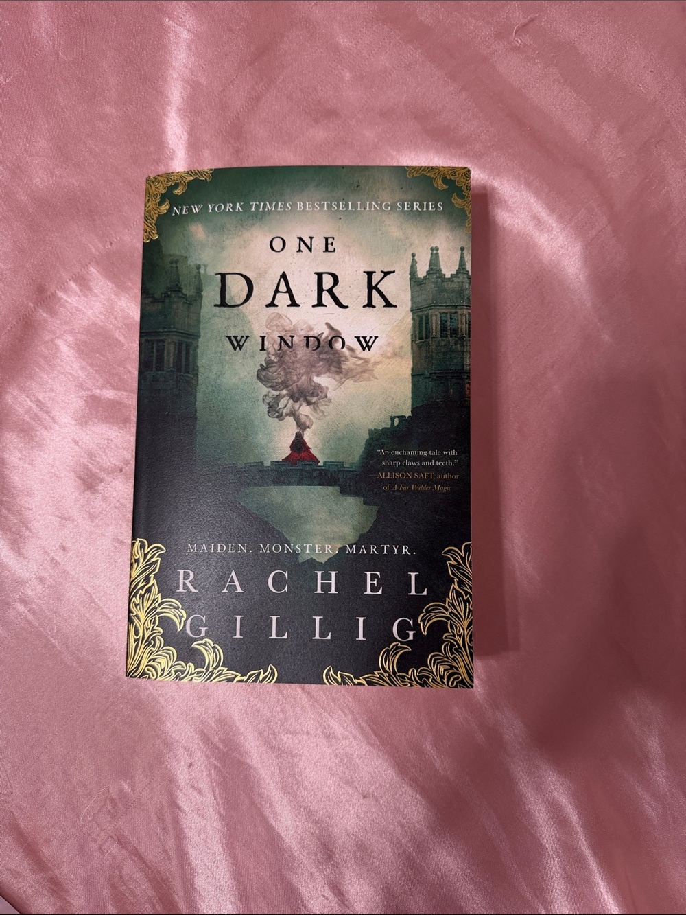 One Dark Window Paperback Coffee Table Book - Black & Gold Cover